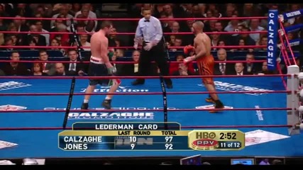 Roy Jones vs Joe Calzaghe Round 11