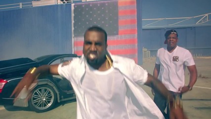 Kanye West ft. Jay - Z - Otis ( Oфициално видeo ) * Високо качество *