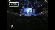 Raw is War 1-21-02 Triple H The Rock vs Y2j Kurt Angle