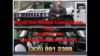 Limo Service Miami- Cheap Limo Service Miami- Limo Rentals