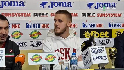 Пресконференция на Тибо Вион след награждаването му за номер 1 на 21 кръг
