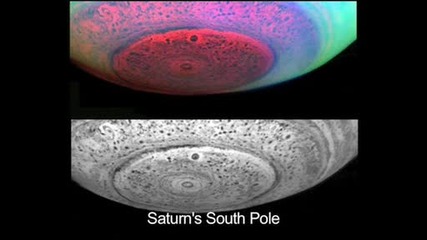 Циклоните на Сатурн. Saturns Cyclones.