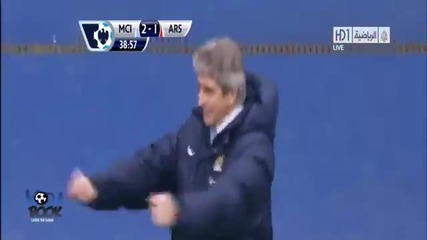 Манчестър Сити 6:3 Арсенал 14.12.2013