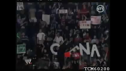 John Cena vs Mark Henry Bras de fer (french)
