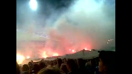 Цдна Панчарево - Левски София 0:1 Сектор Б 01.08.2010
