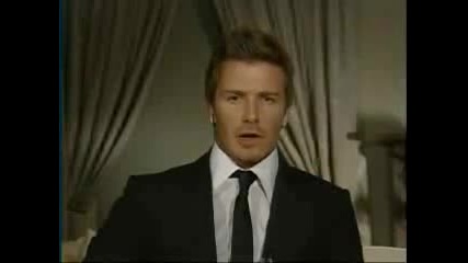 David Beckham - Interview La Galaxy 