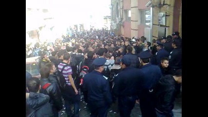 Стачката в Пловдив против намалената ваканция 