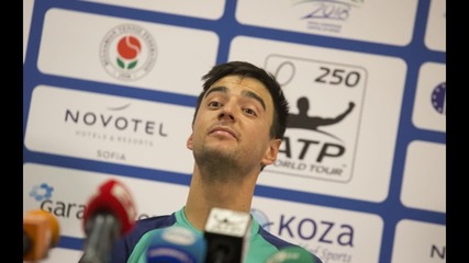 Димитър Кузманов преди Sofia Open