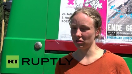 Germany: Pacifists hold protest camp at gates of Europe's biggest military base