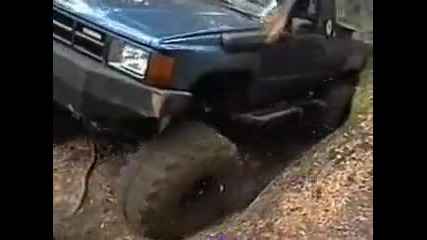 Toyota 4x4 - Crazy hill climb