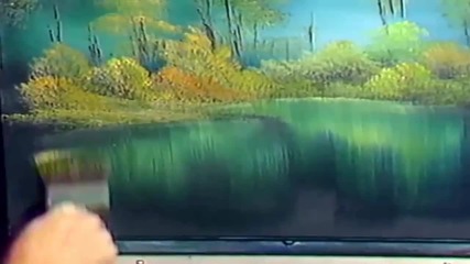 S06 Радостта на живописта с Bob Ross E12 - блатиста местност ღобучение в рисуване, живописღ