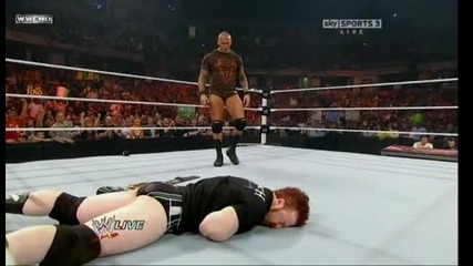 Wwe raw 20.09.2010 Randy Orton rko 