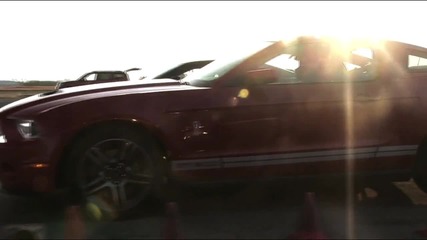 Shelby Gt500 Crushes Camaro Ss! - Drag Race Showdown 
