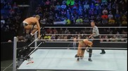 wwe cesaro springboard uppercut of top rope