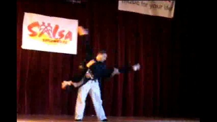Monika Stoyanova and Angel Ortiz Freestyle - - Instructors presenting - - Prague 2007 