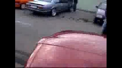 Old shark Bmw burnout