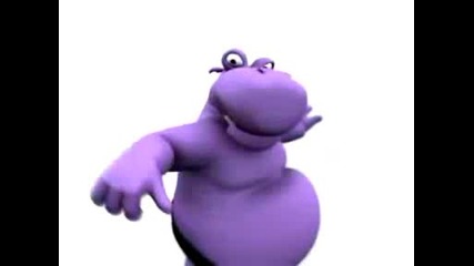 Kozo The Purple Hippo Dances To The Thong