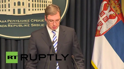 Serbia: PM Vucic condemns Hungary's anti-migrant wall proposal