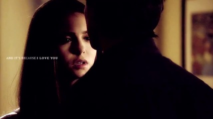 Историята на Damon и Elena в 3 минути
