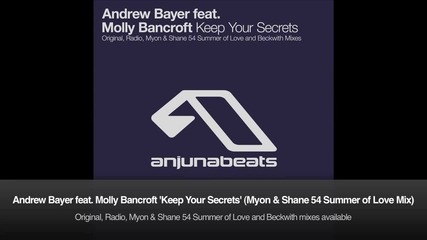 Andrew Bayer feat. Molly Bancroft - Keep Your Secrets (myon & Shane 54 Summer Of Love Mix)