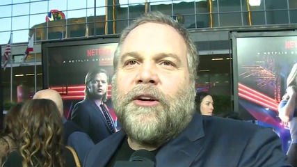 Звездата Винсънт Д' Онофрио дава интервю на премиерата на сериала си Дявол на Доброто (2015)