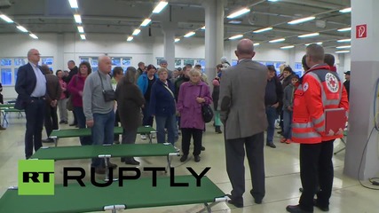 Germany: New 400-capacity refugee centre opens in Saxony