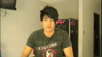 02 Adam Lambert - Question of the Day 10 - 08 - 09 