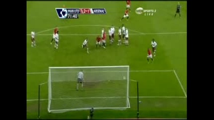 13.04 Манчестър Юнайтед - Арсенал 2:1 Харвгрийс Гол