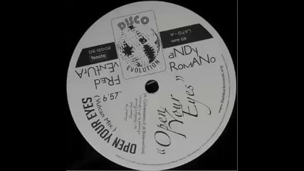 Fred Ventura - Open your eyes. (italo Disco 2008)
