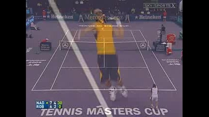 Masters Cup 2006 : Надал - Робредо