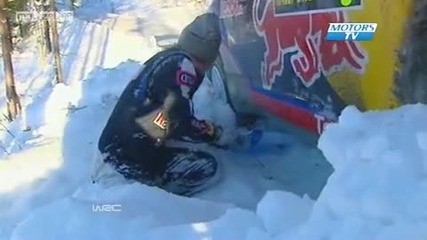 Кими Раиконен Световен Рали Шампионат 2010 Рали Швециа