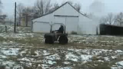 Honda Rincon полудява