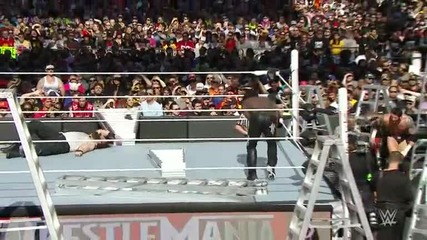 [wrestlemania 31]- Ambrose vs Stardust vs Barrett vs Ziggler vs Bryan vs Truth (мач със стълби)