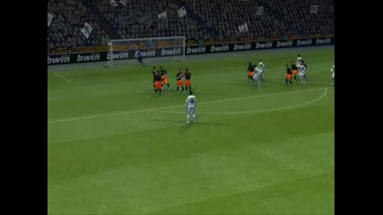 Pes 2009 : Красив гол на Кристияно Роналдо 2