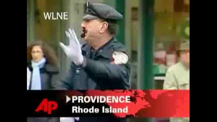 Funny...dancing with the cops