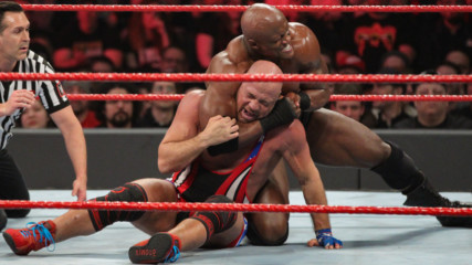 Braun Strowman, Finn Bálor & Kurt Angle vs. Drew McIntyre, Baron Corbin & Bobby Lashley: Raw, Feb. 11, 2019