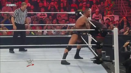 Rope Hung Ddt on Mark Henry