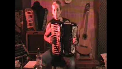 Cathie Travers plays Accordion Joe 