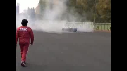 Ferrari Fxx Burnout