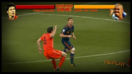 Nigel De Jong Vs Xabi Alonso 