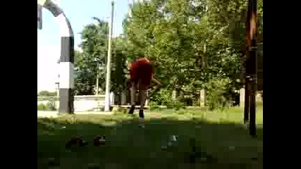 Back Flip - land to land ; 
