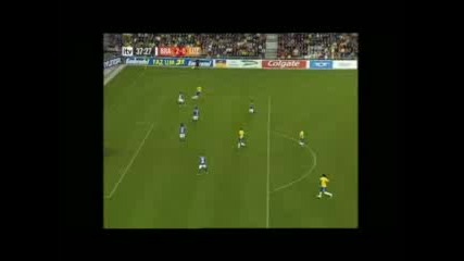 Brazil Vs Lezern - Adriano 2 - 0