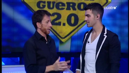 Joe Jonas en El Hormiguero _ Joe Jonas Spanish program _el Hormiguero_ (23_06_11) Part. 3