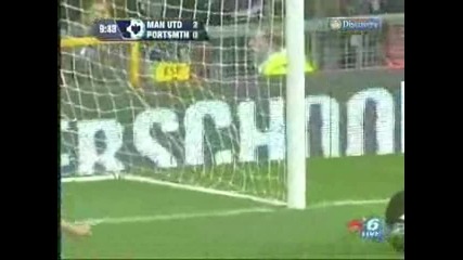 Manchester United 2 - 0 Portsmouth