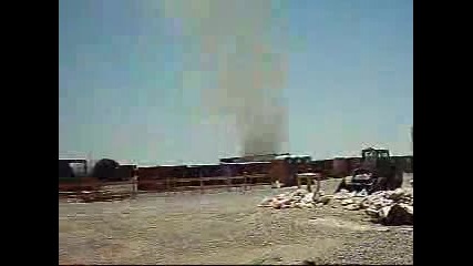 Dust Devil In Iraq