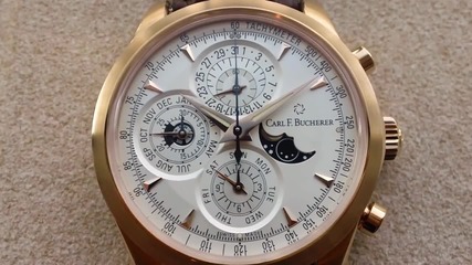 Един от най - желаните часовници тази година: Carl F. Bucherer Manero Perpetual Calendar Chronograph