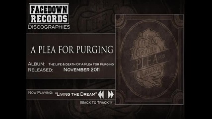 A Plea for Purging - Living the Dream