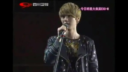 Exo M Lu Han & Lay funny cut! China Love Big Concert