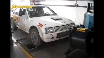 Opel Corsa 4x4 C20let Dyno Test