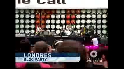 Bloc Party - Banquet ( Live Earth 2007)